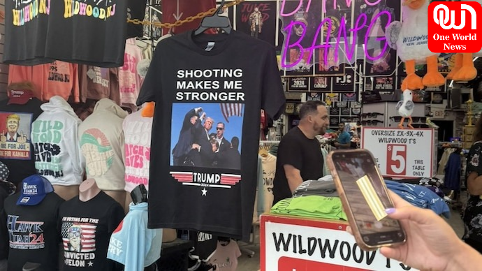 Chinese Retailers Sell Defiant Trump T-shirts