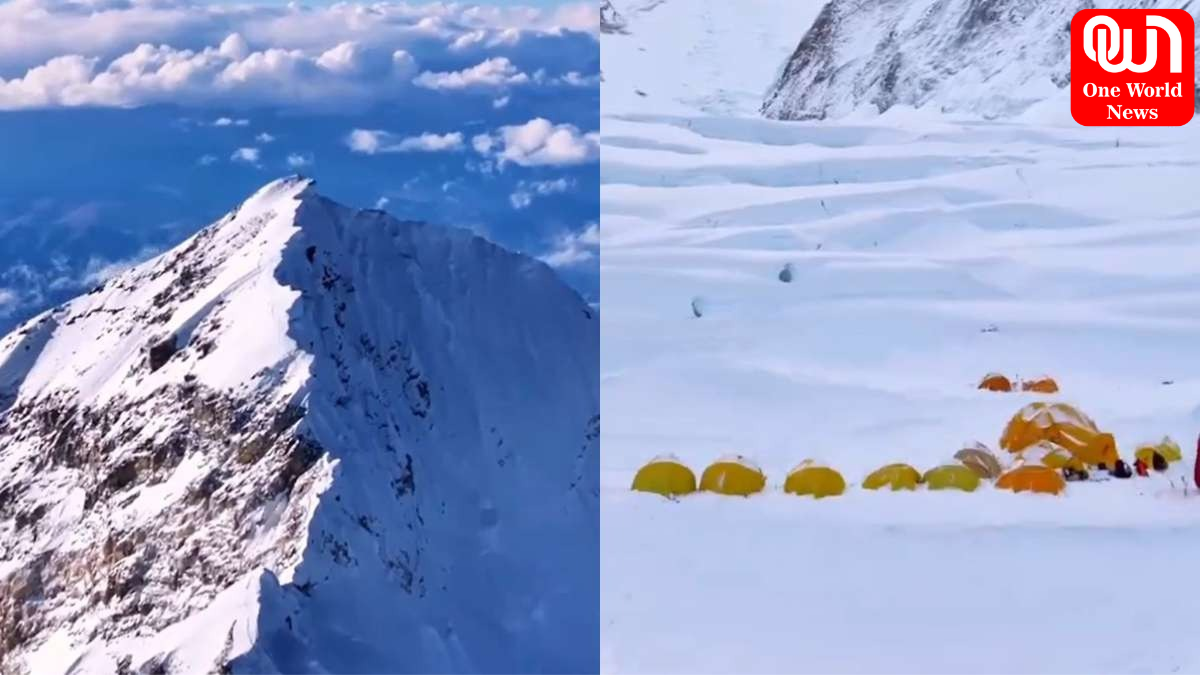 Chinese Drone Captures Mount Everest