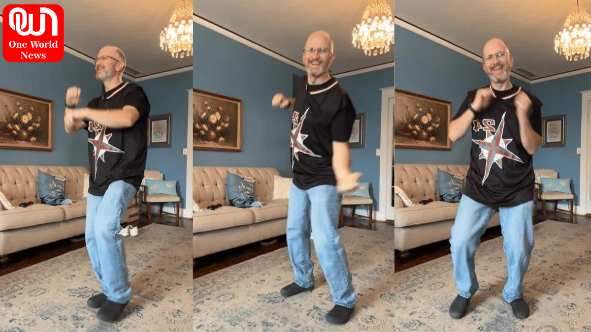 Foreigner Man Dances On An Indian Song