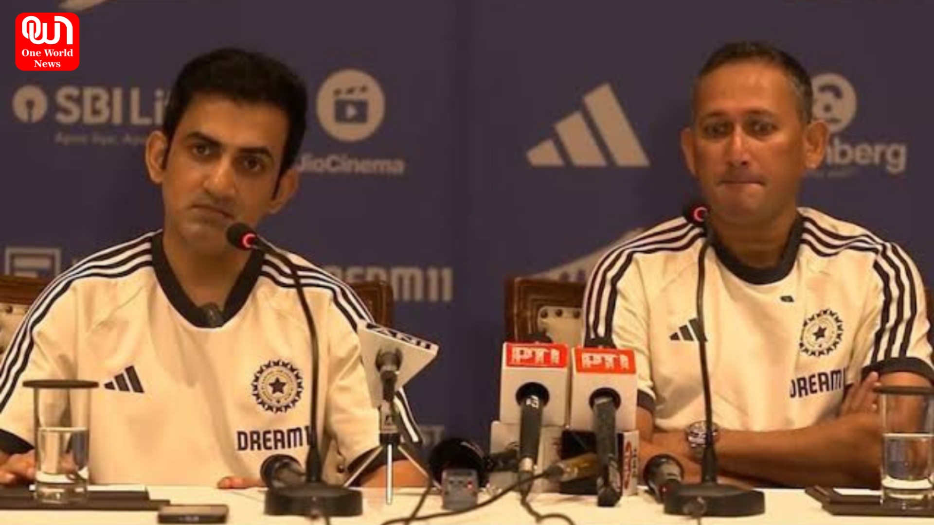 Gautam Gambhir Press Conference With Ajit Agarkar