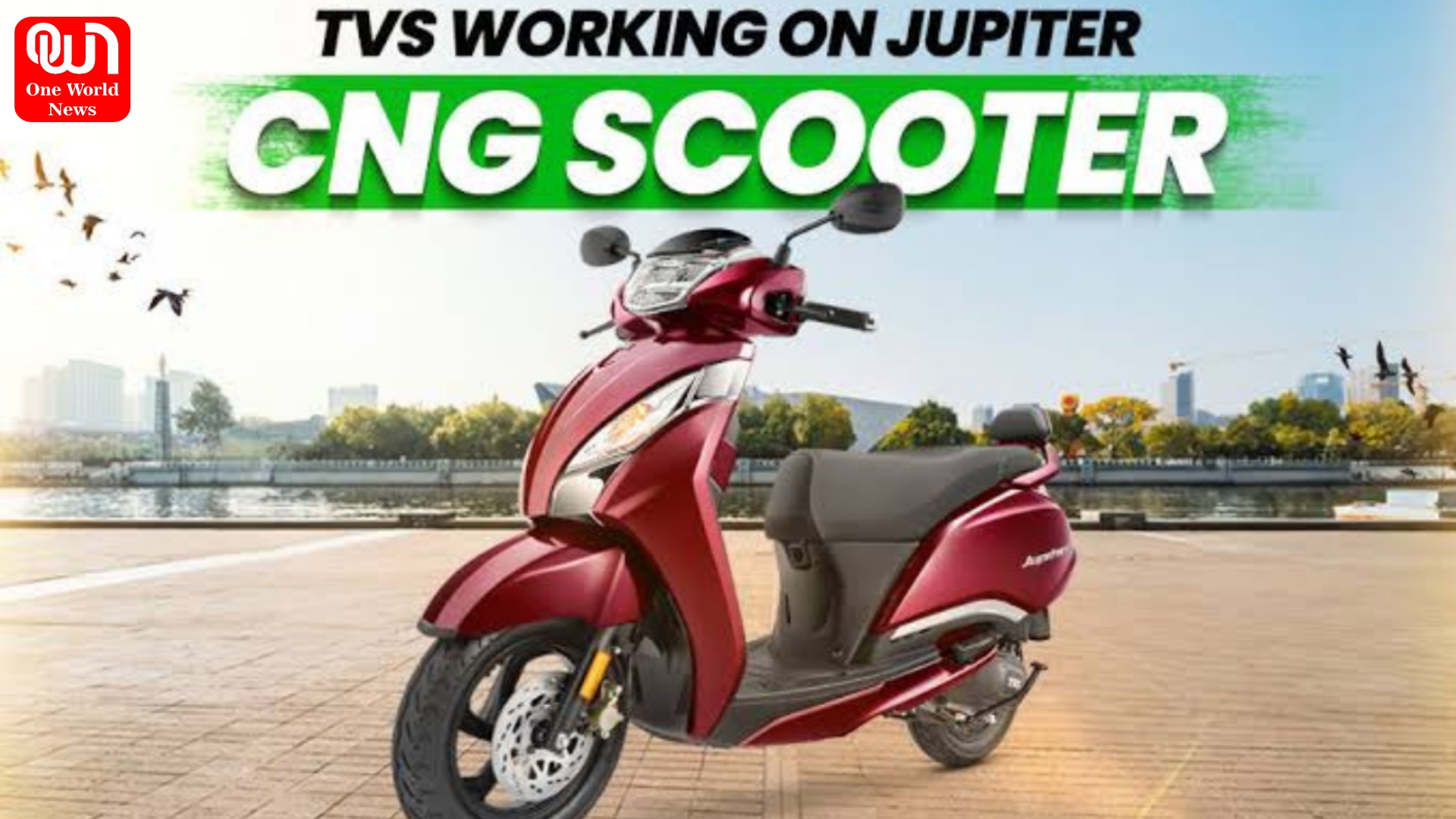 TVS CNG Scooter