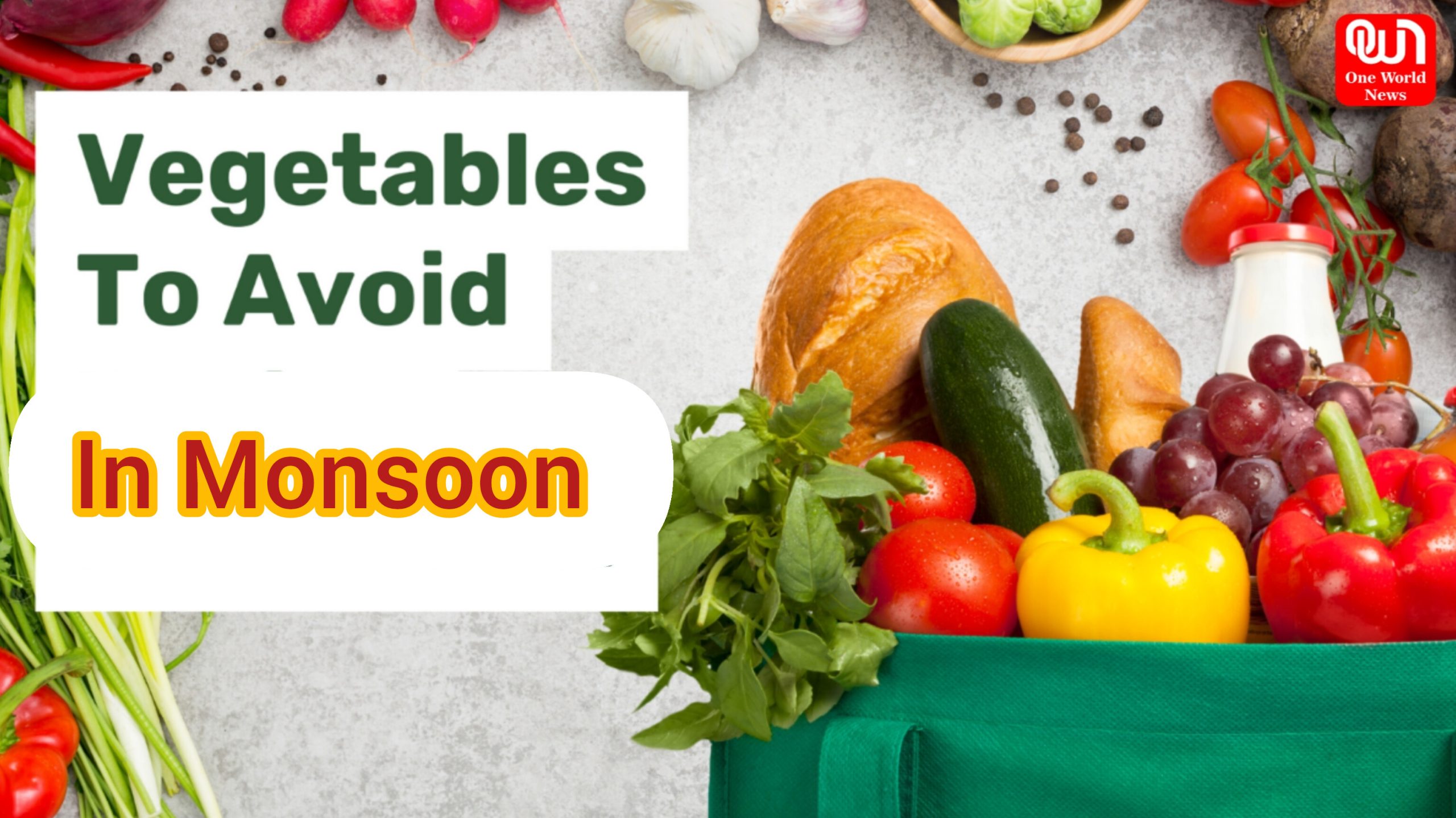 Vegetables to avoid in monsoon