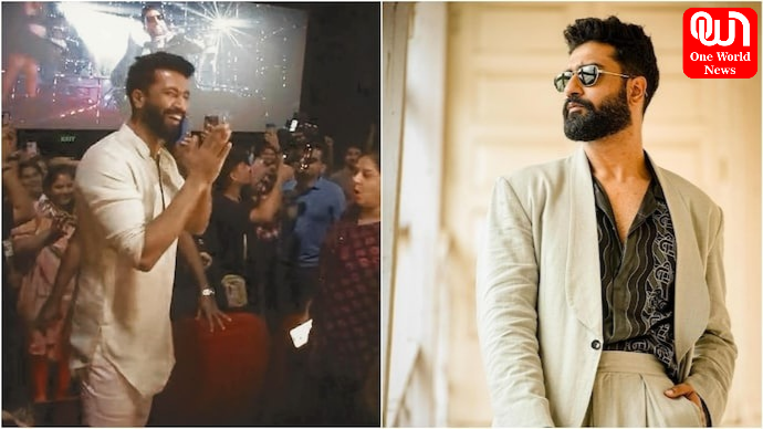 Vicky Kaushal Surprises Fans At Theatre