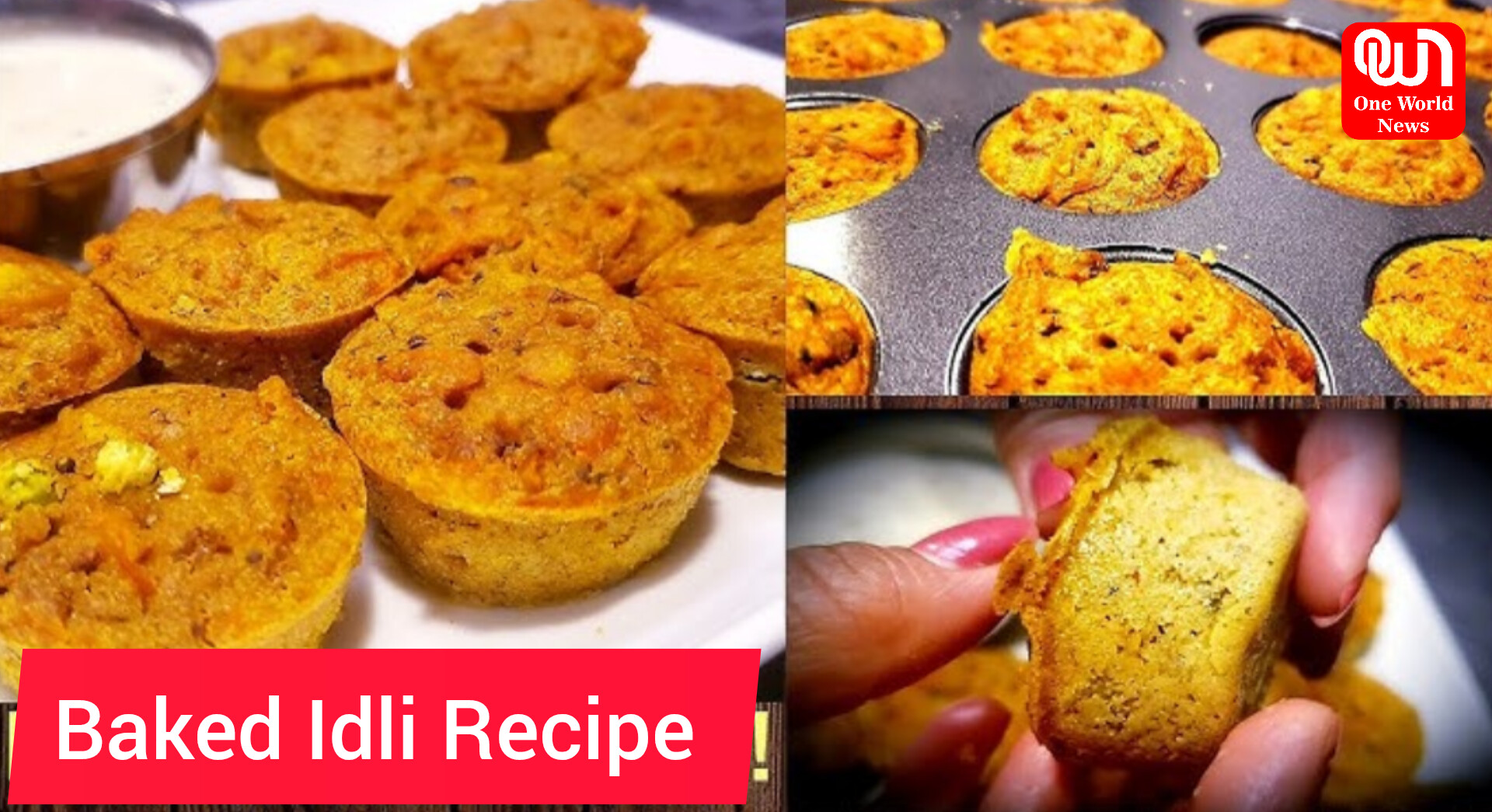 Baked Idli Recipe