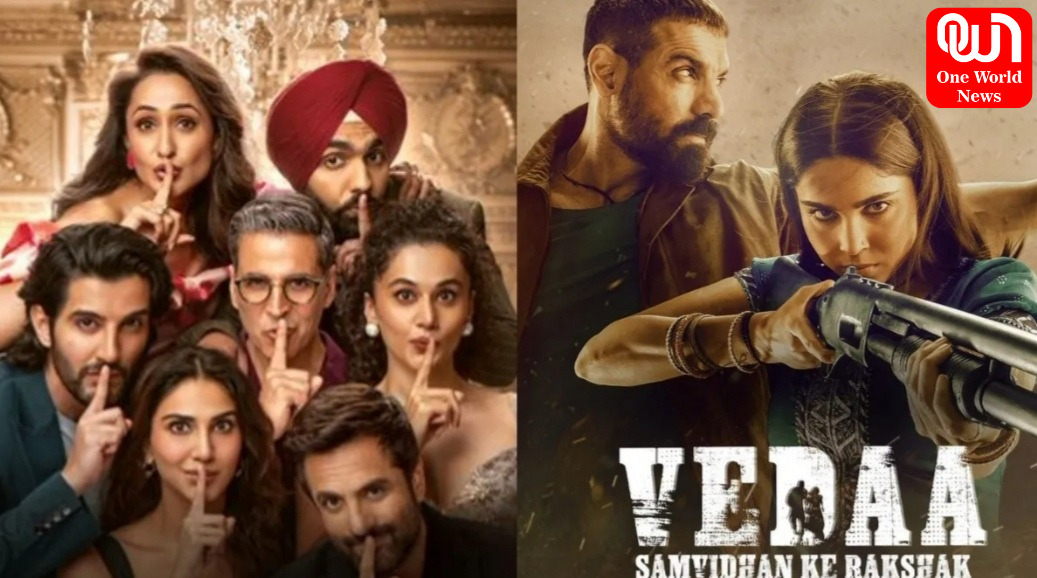 Khel Khel Mein vs Vedaa Box Office Collection Day 6