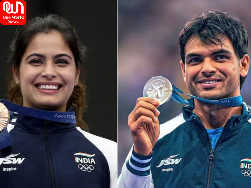 Manu Bhaker And Neeraj Chopra