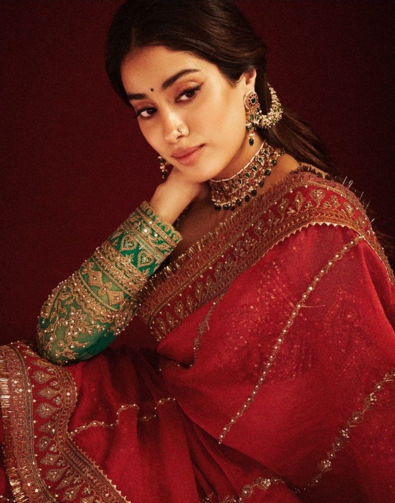 Janhvi Kapoor Saree Look