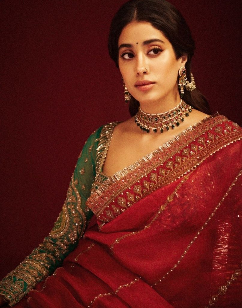 Janhvi Kapoor Saree Look