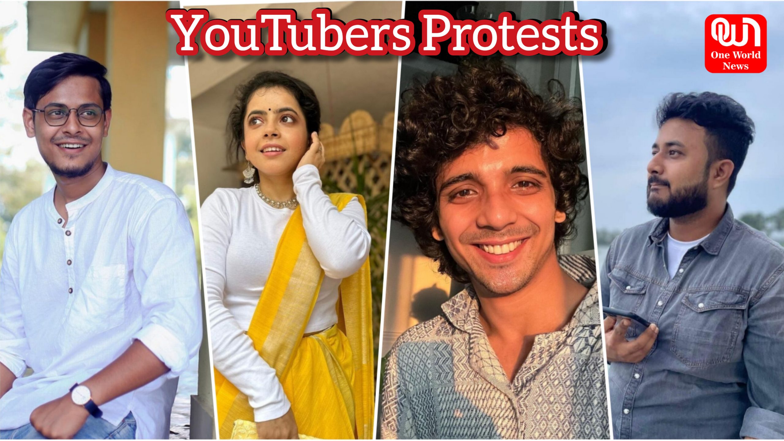 YouTubers Protests