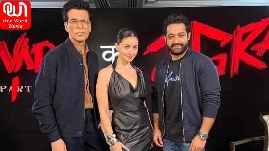 Karan Johar Met Alia Bhatt And Jr NTR