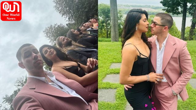 Nick Jonas Attends A Wedding With Priyanka Chopra