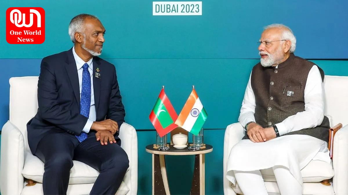 PM Modi With Maldives President Muizzu