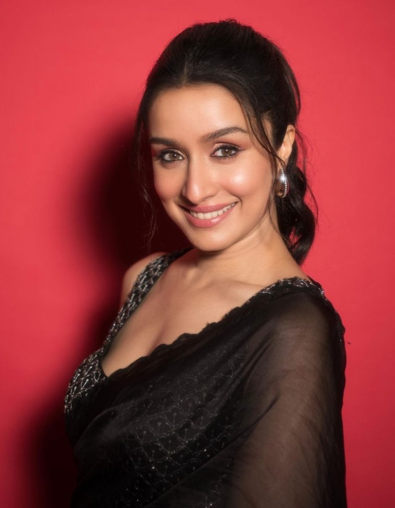 Shraddha Kapoor in Black Saree