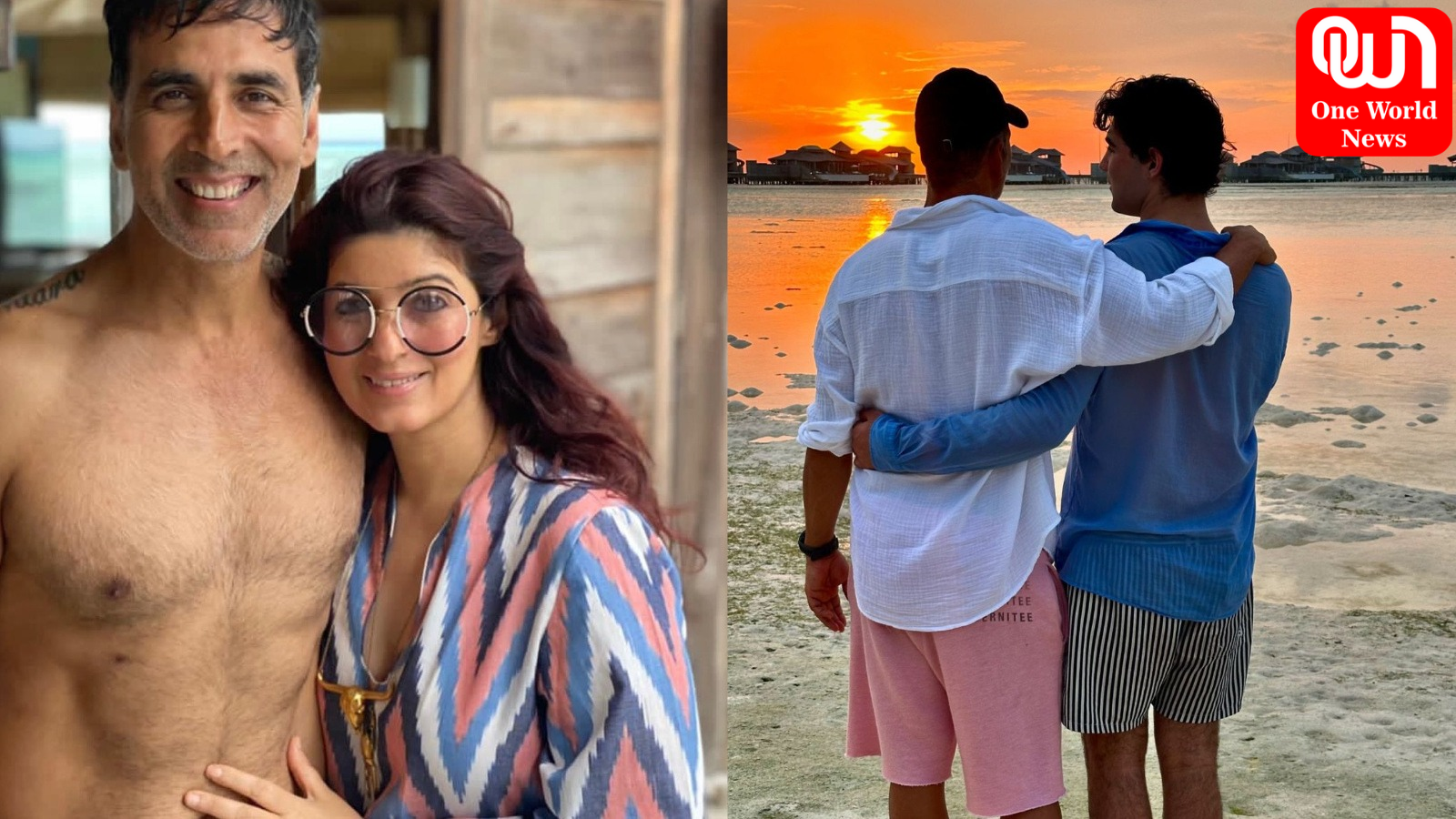 Twinkle Khanna Shares Photo Birthday Boy Akshay Kumar