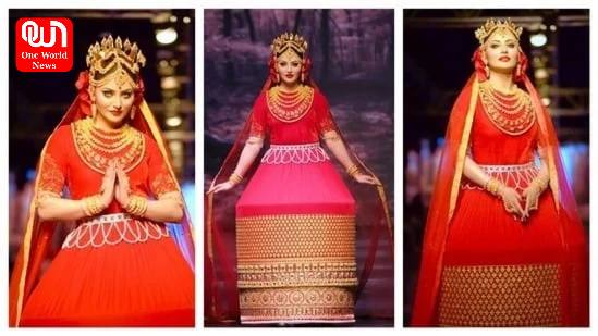 Urvashi Rautela Worn Traditional Bridal Manipuri Dress