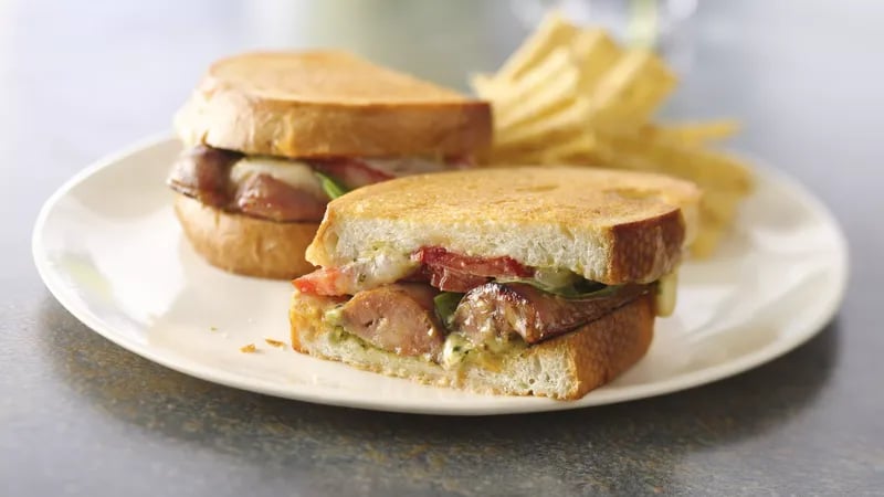 Chicken Sausage Sandwich