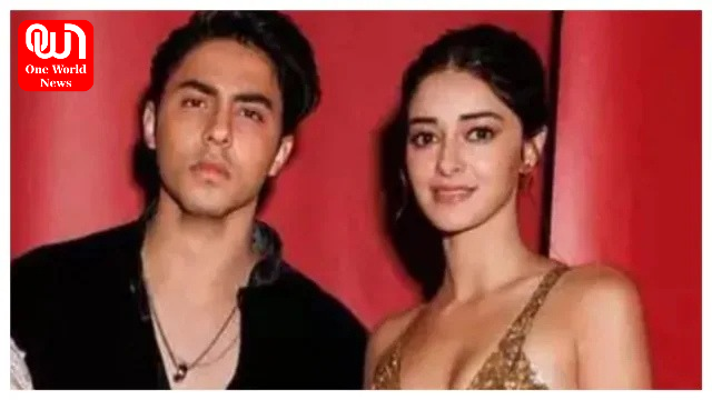 Ananya Panday Poses With Aryan Khan