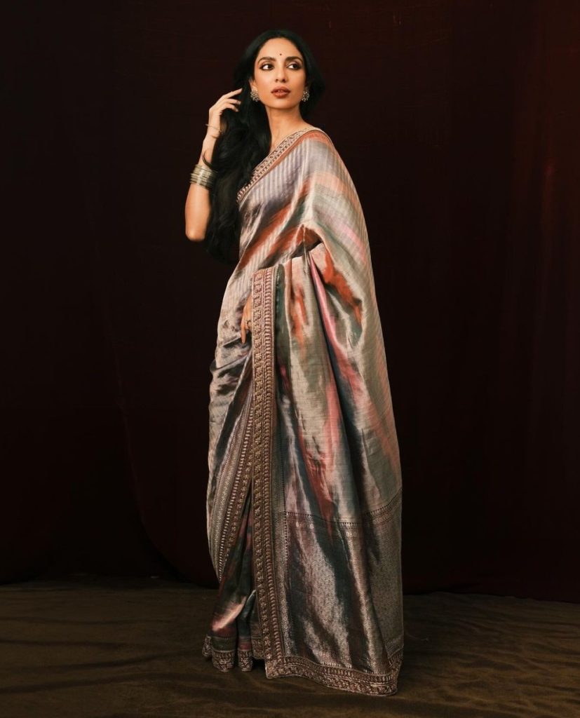 Sobhita Dhulipala Saree Look