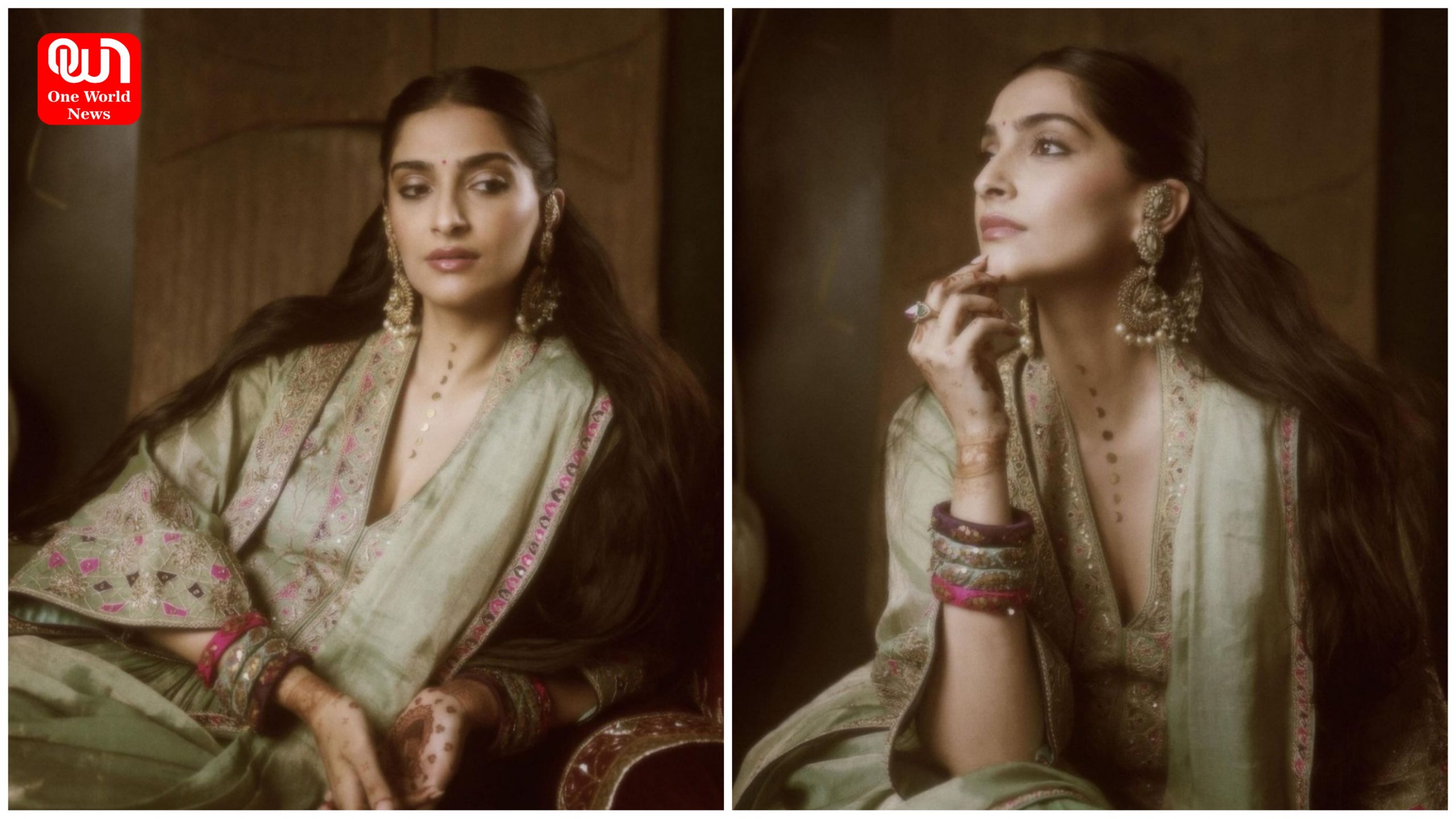 Sonam Kapoor Karwa Chauth Look