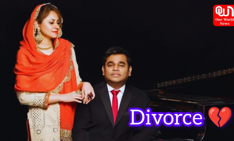 AR Rahman Divorce