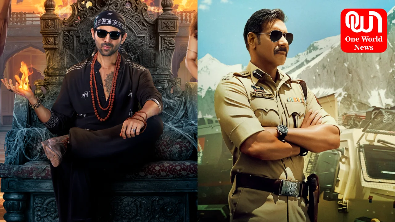 Bhool Bhulaiyaa 3 Vs Singham Again Box Office Collection Day 5