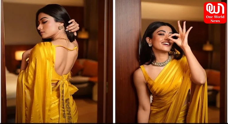 Rashmika Mandanna Saree Look