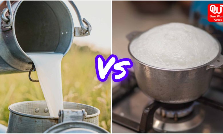 Raw Milk Vs Boiled Milk