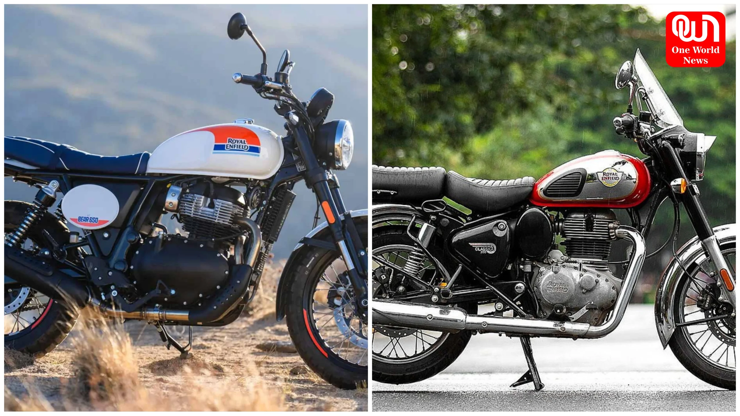 Royal Enfield Bear 650 And Classic 650 Launched