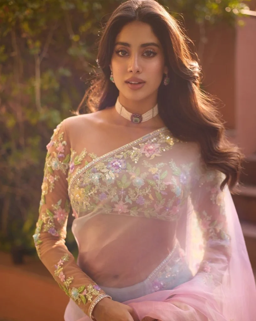 Janhvi Kapoor Saree Look