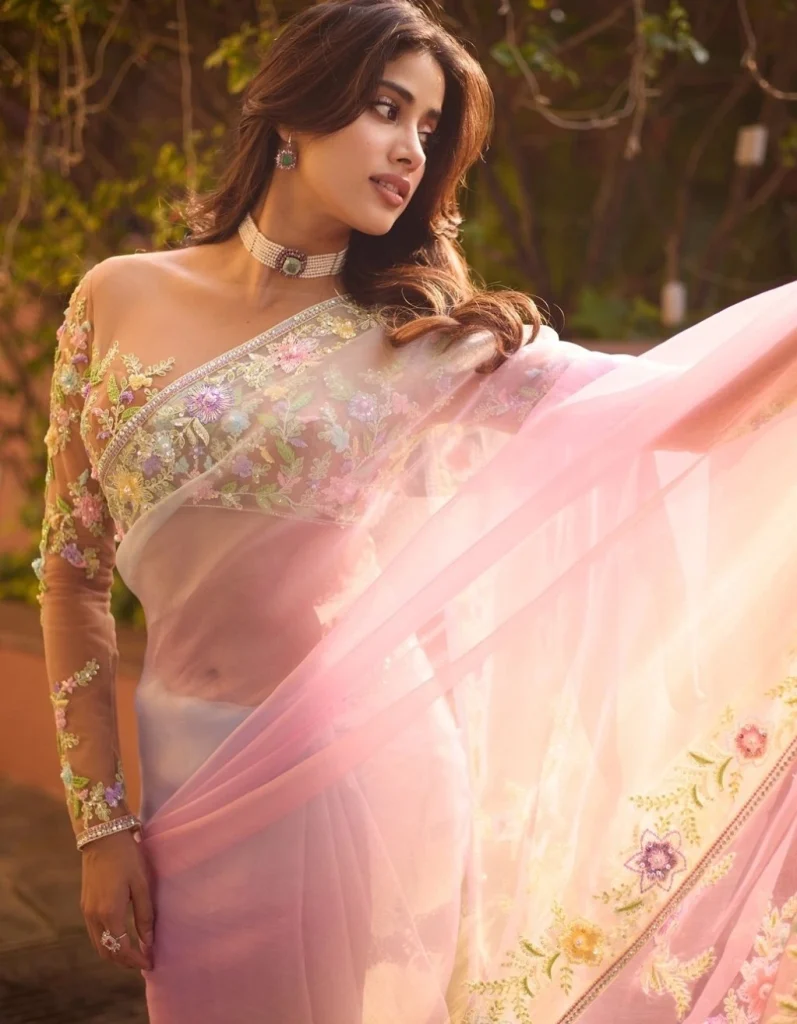 Janhvi Kapoor Saree Look