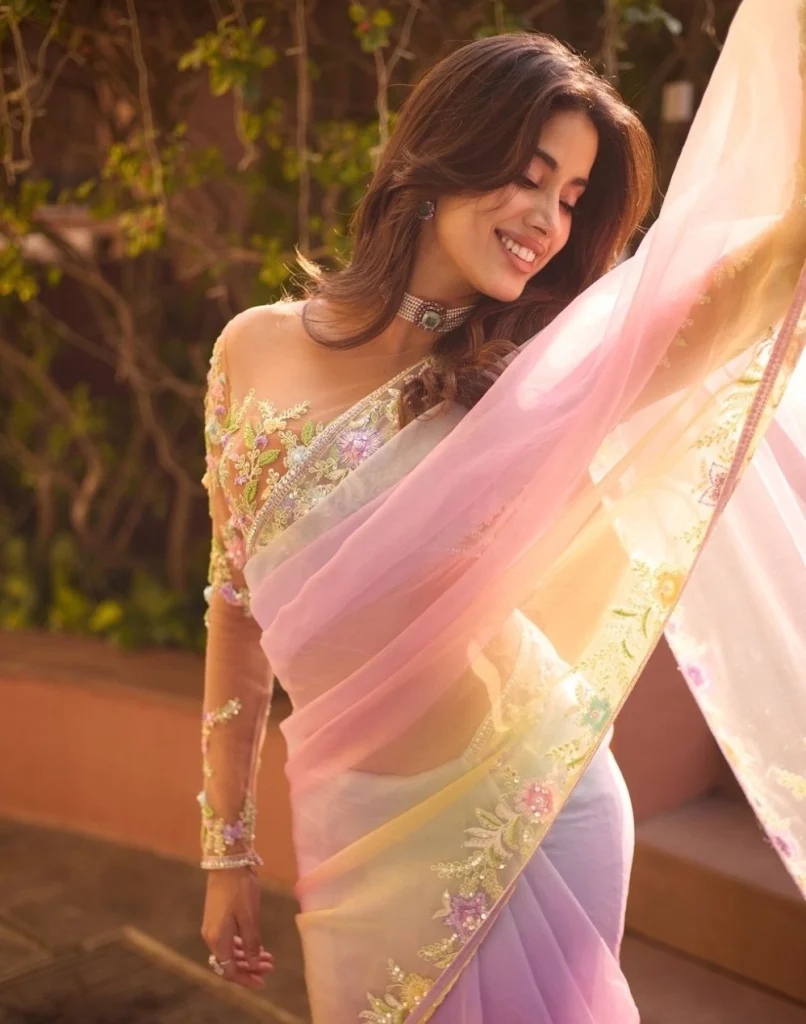 Janhvi Kapoor Saree Look