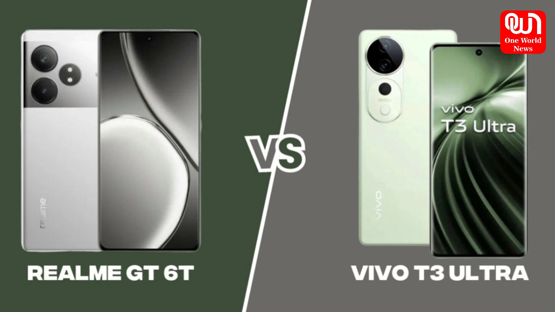 Vivo T3 Ultra Vs Realme GT 6T