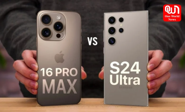 iPhone 16 Pro Max Vs Samsung Galaxy S24 Ultra