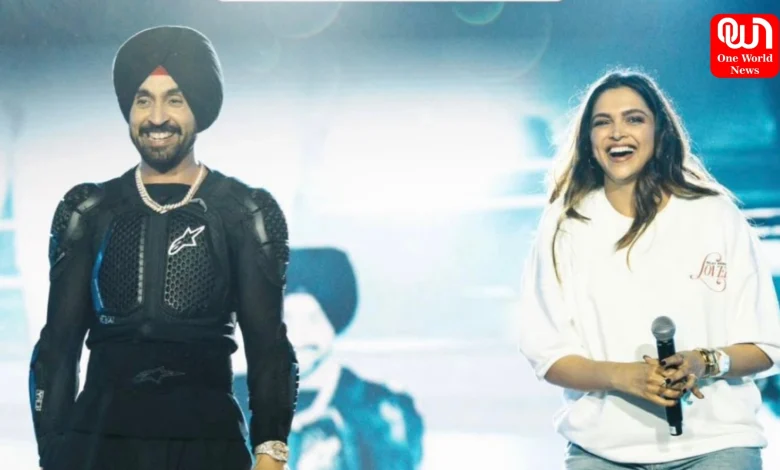 Deepika Padukone In Diljit Dosanjh Concert