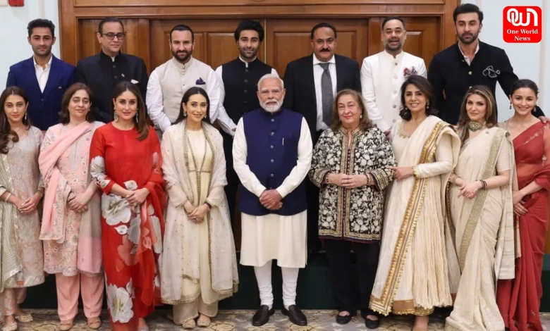 Kapoor Family Meet Narendra Modi