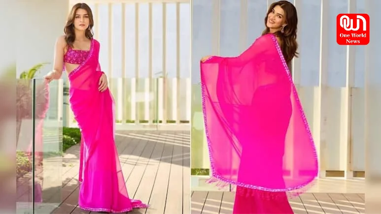 Kriti Sanon Saree Look