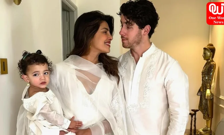 Priyanka Chopra And Nick Jonas With Their Daughter Malti