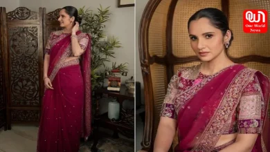 Sania Mirza Saree Look