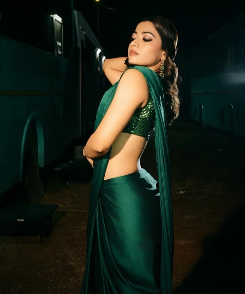 Rashmika Mandanna Saree Look