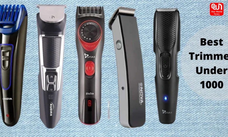 Trimmers Under 1000