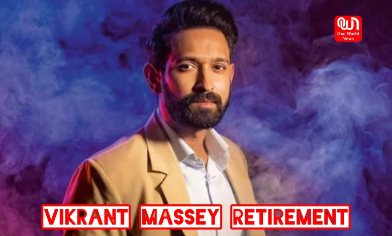 Vikrant Massey Retirement