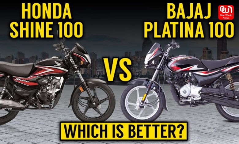 Bajaj Platina vs Honda Shine