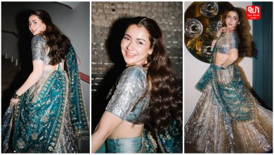 Hania Aamir Lehenga Pics