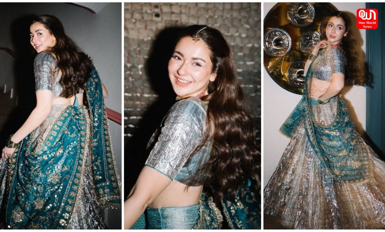 Hania Aamir Lehenga Pics