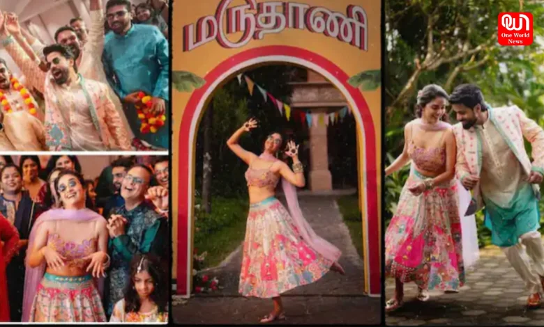 Keerthy Suresh Mehendi Ceremony