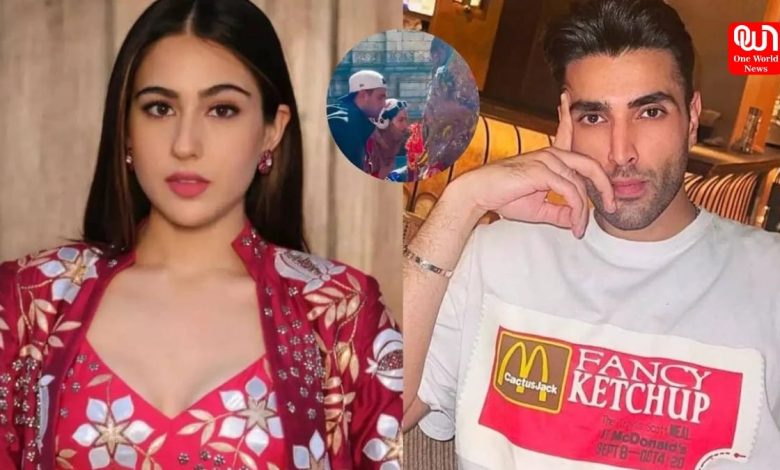 Sara ali khan and Arjun Pratap Bajwa