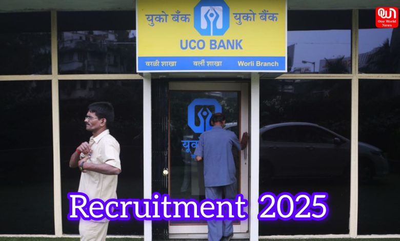 UCO Bank Recruitment 2025