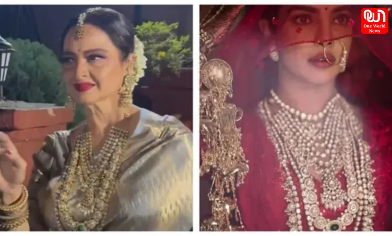 Rekha in Siddharth Chopra Wedding