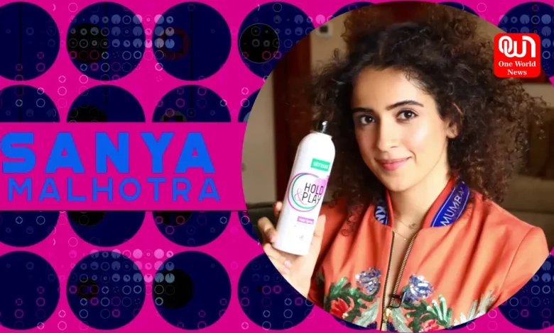 Sanya Malhotra Haircare Tips
