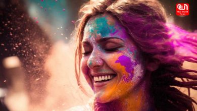 How to remove holi colours